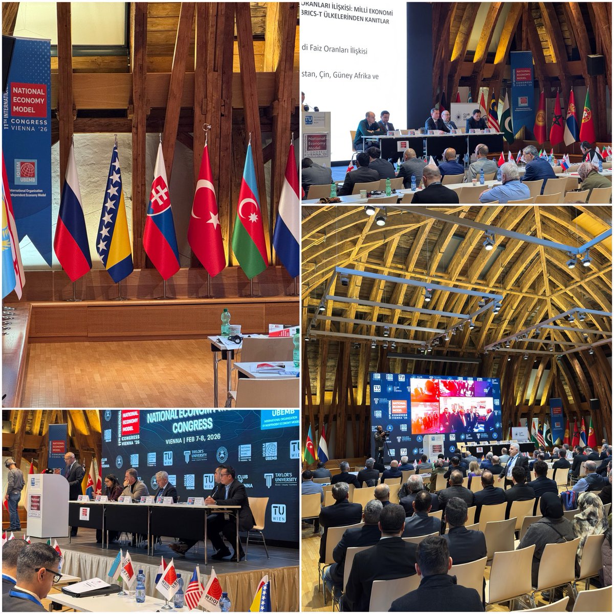 Gelişmiş ülkelerin, gelişmiş ülkeler klasmanında olmasının sebebi başka toplumlardan daha zeki olması değil, başka toplumları sömürmesiydi. Sömürü düzeninini yıkmanın tek yolu milletlerin ekonomik bağımsızlığıdır. Nasıl olması gerektiğini anlatmaya geldik. 07-08 Şubat, Viyana 🇦🇹