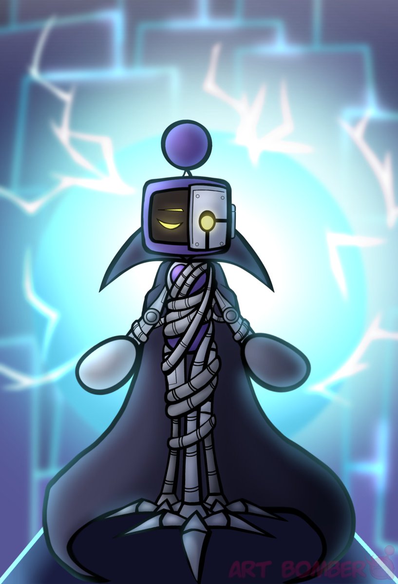 My concept and art of what a Phantom Bomber would look like without his cape. I was guided by many clues and built my theories. If you have something to complement this concept, write in the comments ^^ Now I'm working on his backstory
#Bomberman #SuperBombermanR #PhantomBomber