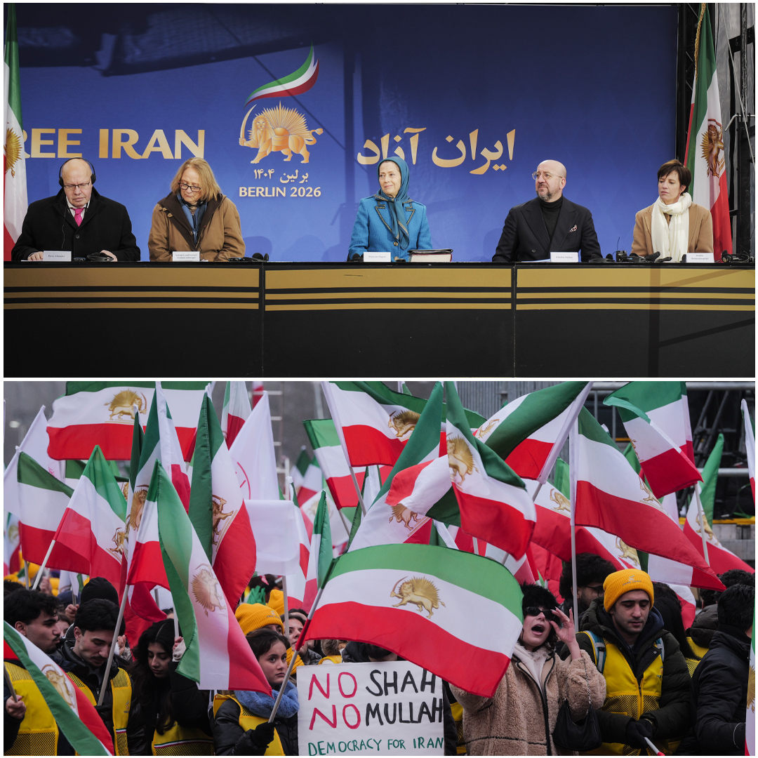 Maryam_Rajavi's tweet image. From here, I call on the leaders of the world to listen to the cry for freedom of the Iranian people, demands that we have repeated many times for over three decades:
1. Recognizing the Iranian people’s struggle to overthrow the regime, and of the battle of youth and Resistance…