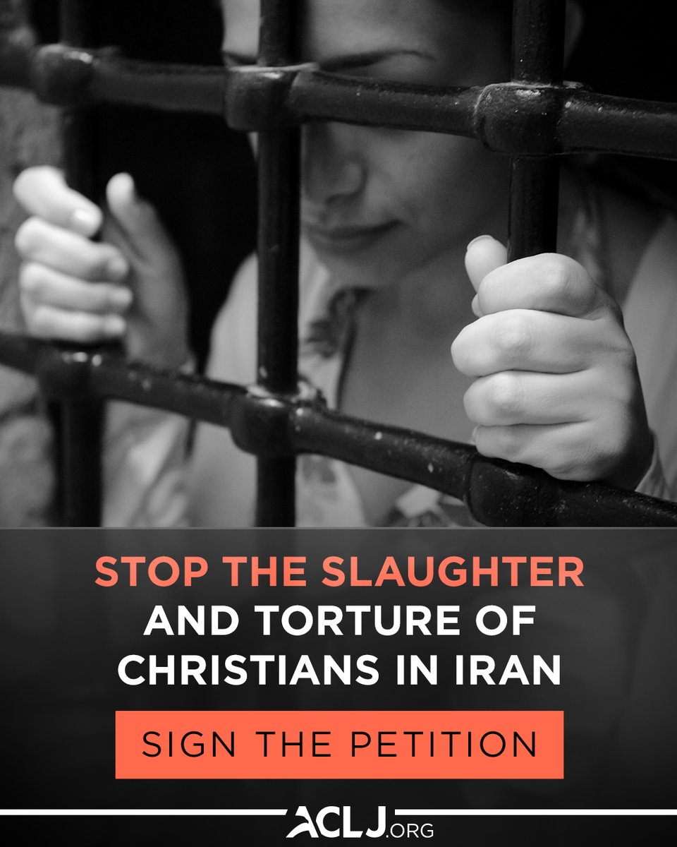 JaySekulow's tweet image. Take action with us to defend Christians in Iran from the ruthless scourge of jihadist persecution. 

Sign our new petition: brnw.ch/21wZK6p