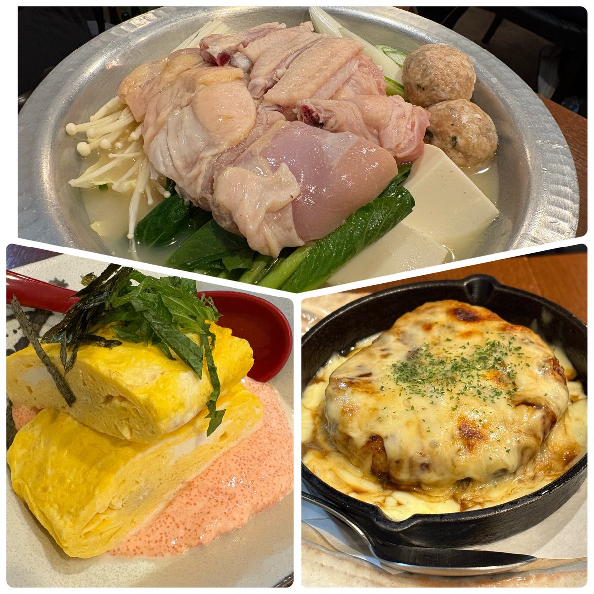 icchanradio's tweet photo. 2026/2/7(土)居酒屋てげてげ。去年5/22「めしバナ」ではじりさんが話してたのはコロナ禍のお弁当だったけど、名物水炊きは大きな鶏肉がゴロゴロでポン酢もおいしいし、柔らかいチキン南蛮も本当においしい😋
#ジリメシ
#ネイビーズアフロ
#推しグルメ
#推し活グルメ https://t.co/gp3a8SnEcK