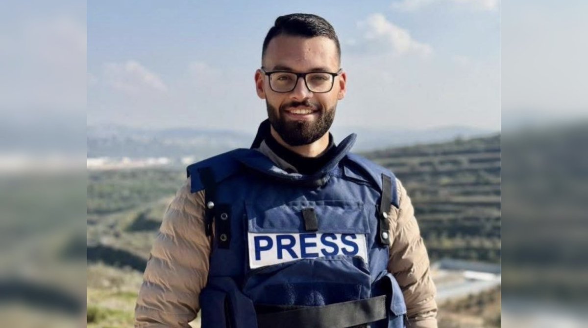 After missing for a day, 26 year-old Palestinian Al Jazeera journalist Hatem Hamdan is confirmed as abducted and held in israeli custody