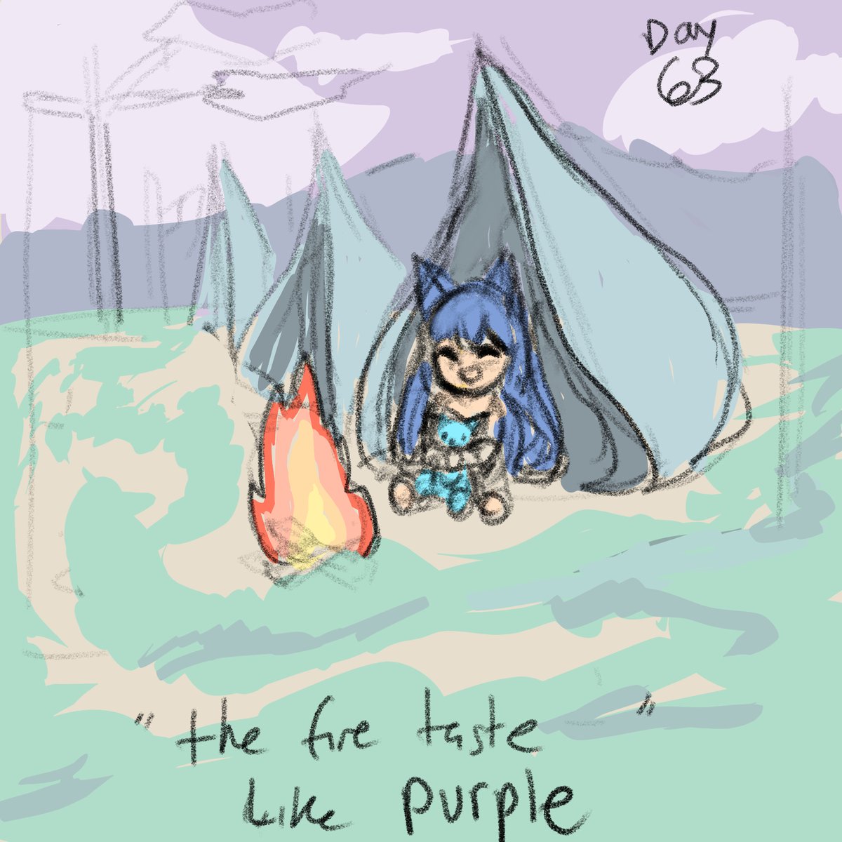 Late Night sketching ✏ (Day 63) yummie