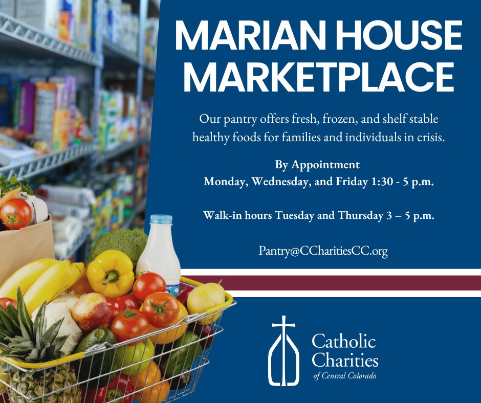The Marian House Marketplace provides a pantry where families and individuals can shop at no cost, for the food they need, for up to 6 months! Visit our website for more information and schedule an appointment today!
🥬🥕🍞🥦