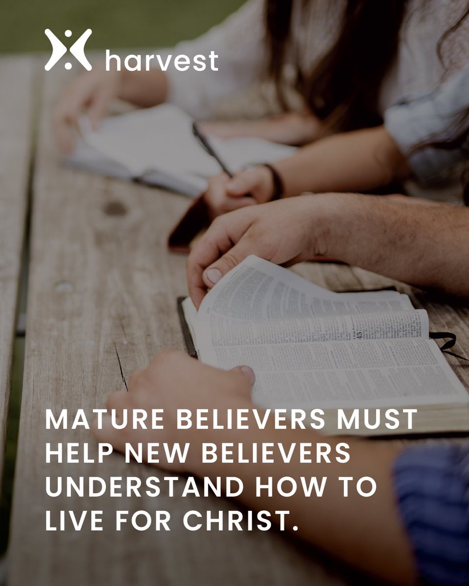 As Christians, we need to not only seek to win people to Jesus Christ, but also help them get on their feet spiritually so that they can move on in their relationship with Him. We are called not just to convert but also to make disciples.

Jesus said, “Therefore, go and make