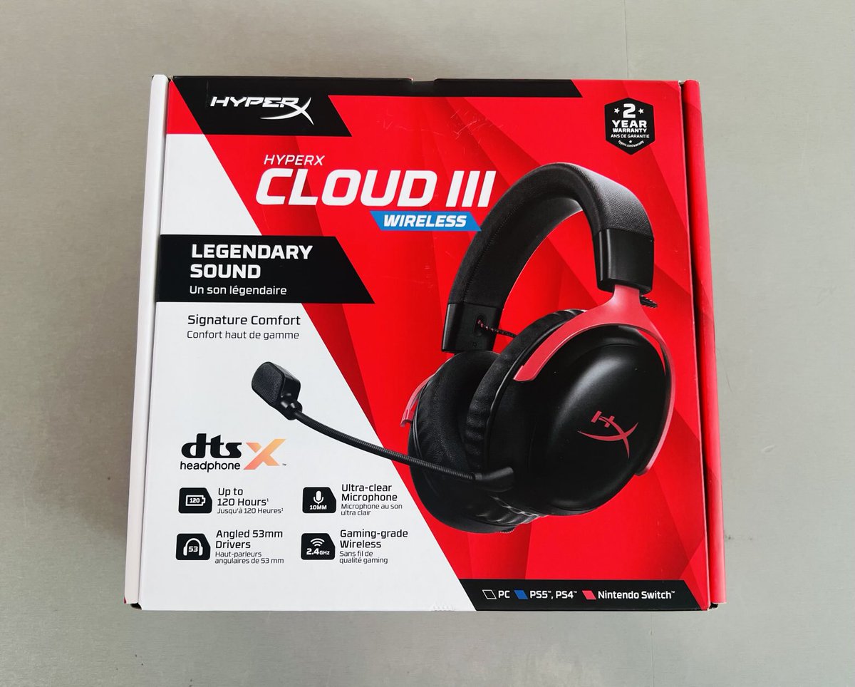 🎁 HYPERX CLOUD III Wireless GIVEAWAY

To enter:

🔁 Retweet &amp; ❤️ Like this post!

WINNER GETS: 
🎧 HyperX Cloud III Wireless
🌍 Worldwide giveaway, everyone can enter

🗓️ Winner will be randomly selected in 7 days

Good luck! 🍀