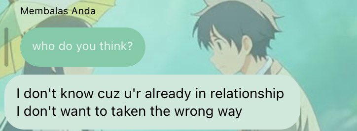 real kak 😭 padahal yang aku taksir dia 🤭