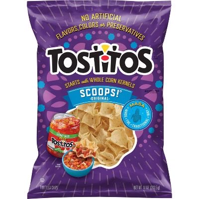 Your dip is only as good as your chip. That is why I'll be using Tostitos Scoops this Sunday.