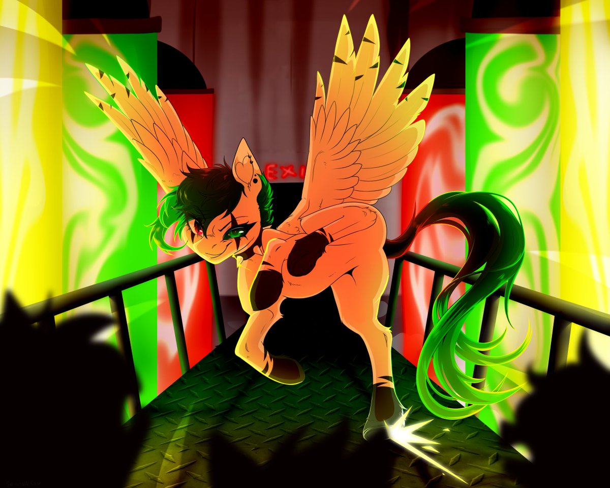 Rainbow factory commission:D

#mlp #art