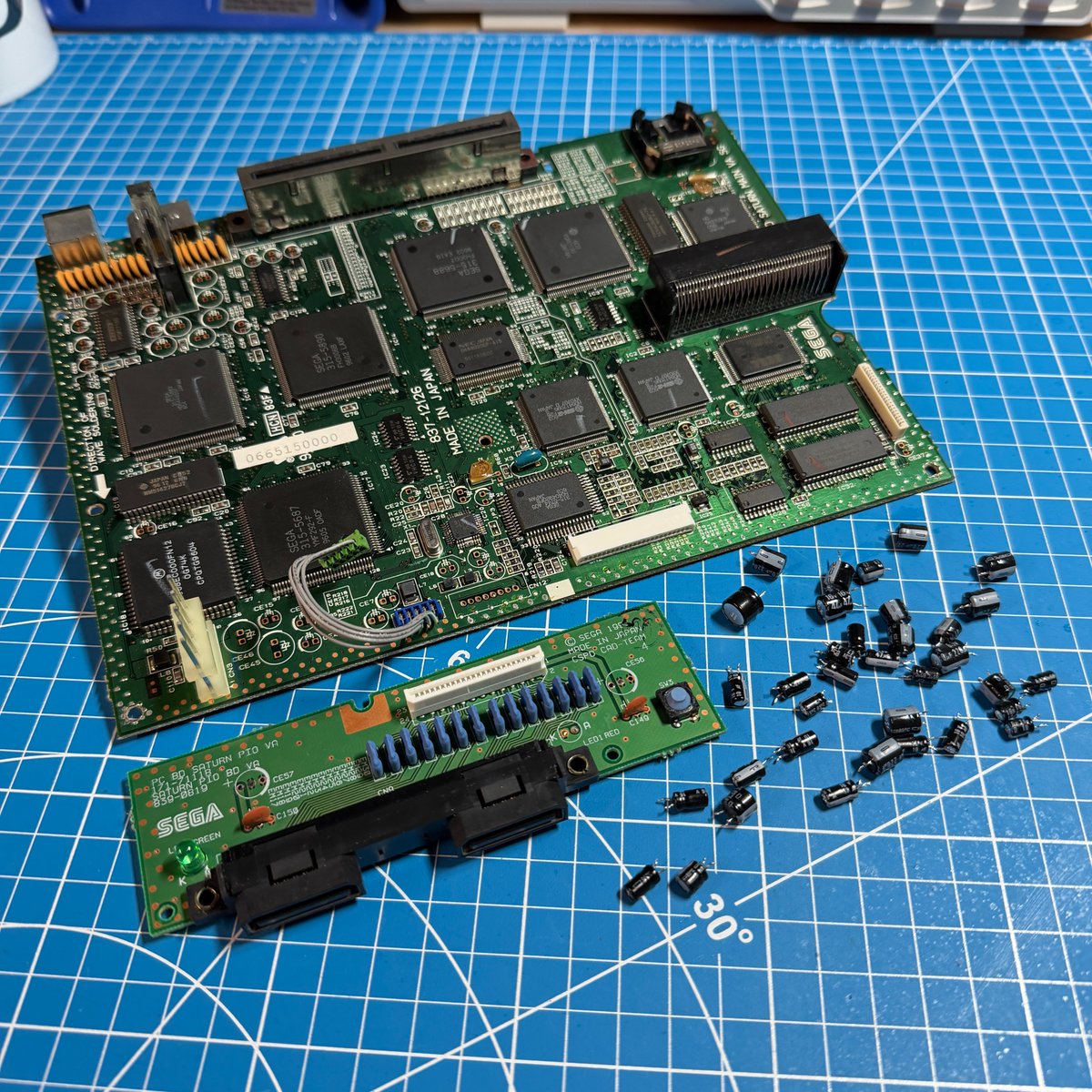 Order 8306 Complete! Customer sent in a Japanese Model 2 Sega