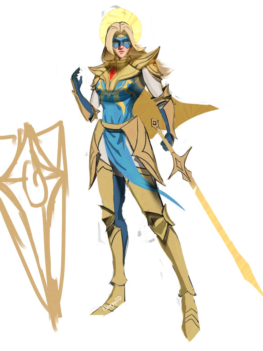 WIP of paladin Blonde Blazer
Also reminder commissions are still open
#dispatch #blondeblazer