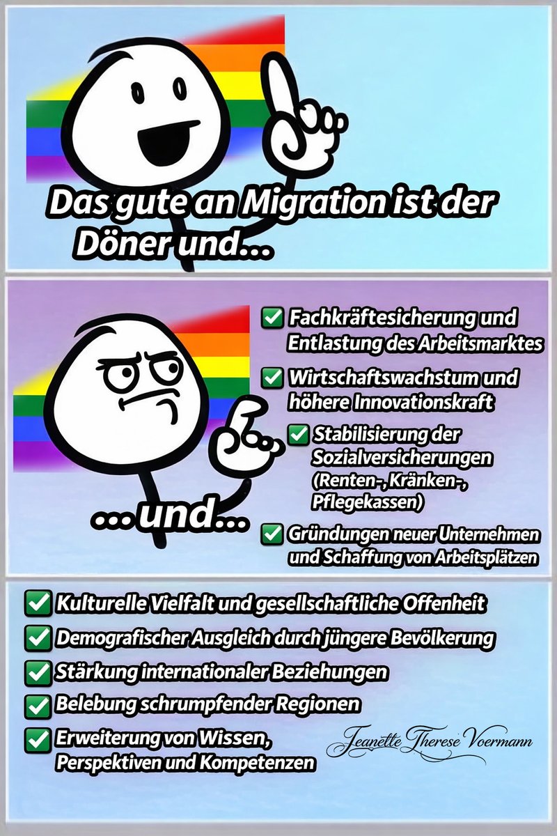 Das ist nur ein Teil der Vorteile.
Doch Rechte sind für Argumente immun.
Wer sie erreichen will, muss tiefer zielen – unterhalb des Denkzentrums.