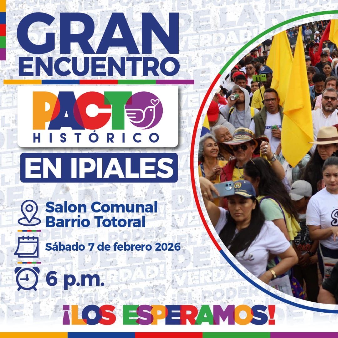 Hoy abrimos la Casa del Pacto Histórico en Ipiales 
¡Somos much@s, somos millones y nos seguimos juntando por que el Cambio Continúa! 💛💙❤️💚💜 

#IvánCepedaPresidente #PrimeraVuelta #PactoHistórico