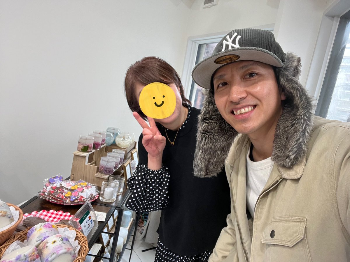 momo_sakura0424's tweet image. ゆたか君のワークショップに行って来た😆
私はセンスが無いので難しかったけど楽しかった🙌
ゆたか君とも沢山話せたし懐かしい人にも再会出来て良い1日だったな〜
また来てね😊ゆたか君🕯
Hummyのアイシングクッキーも販売してます🍪
 #amable
 #恵比寿
 #ワークショップ
 #ポップアップ