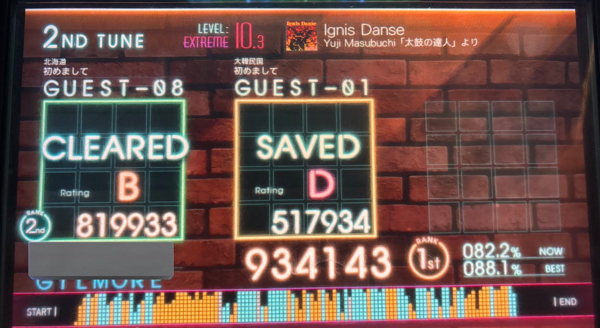 riglemo_n's tweet photo. 年レベル久しぶりな気がするjubeat
マッチするユーザ名で人口減少を感じるのはまだ早いか…？ https://t.co/WWK7OSW6cy