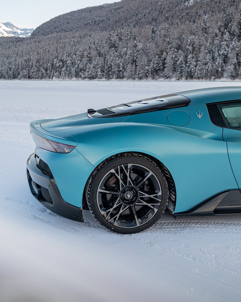 The MCPURA Cielo on ice. Where the chill of the Alps meets the