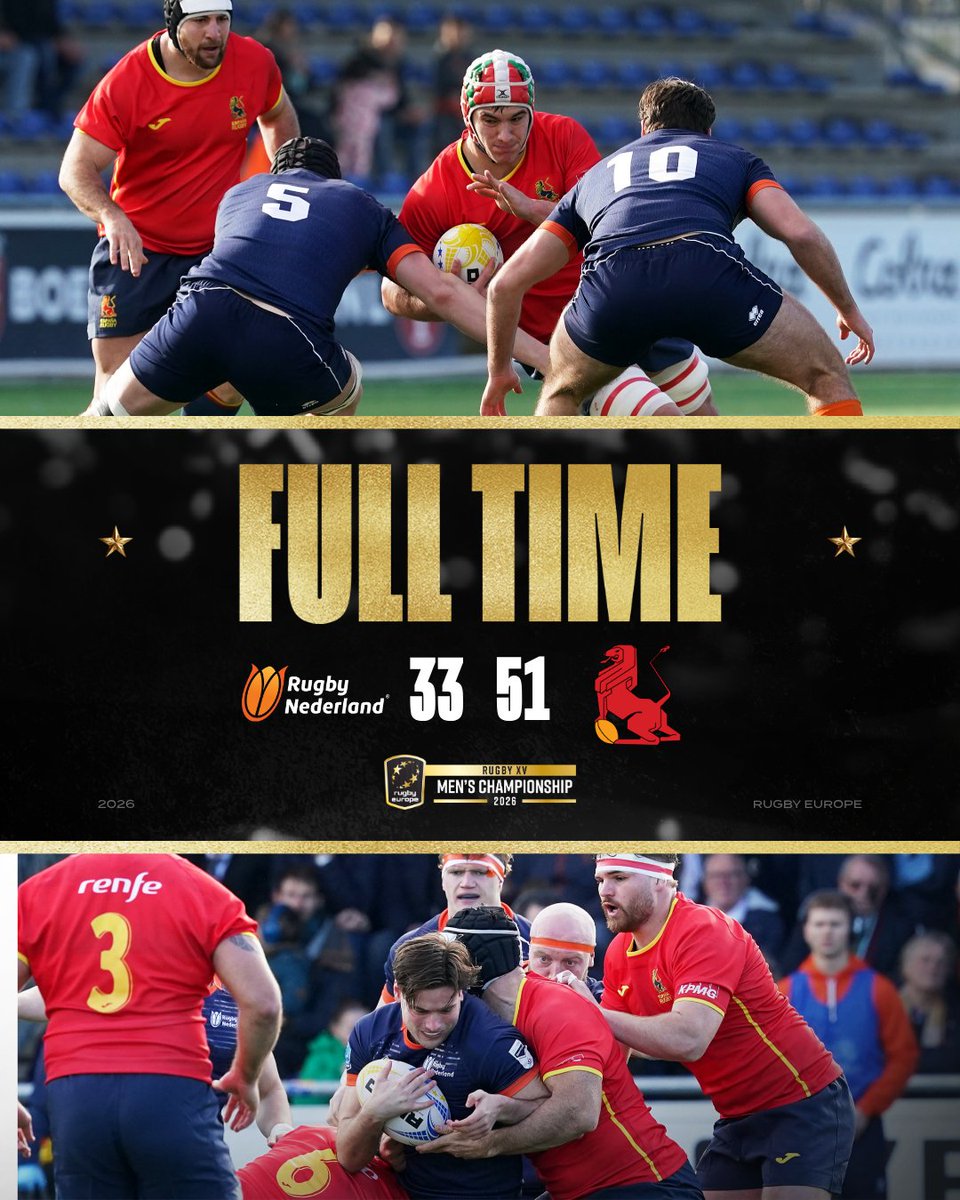 🇳🇱v🇪🇸Bonus point secured in Amsterdam for Spain in their #REC26 opener!