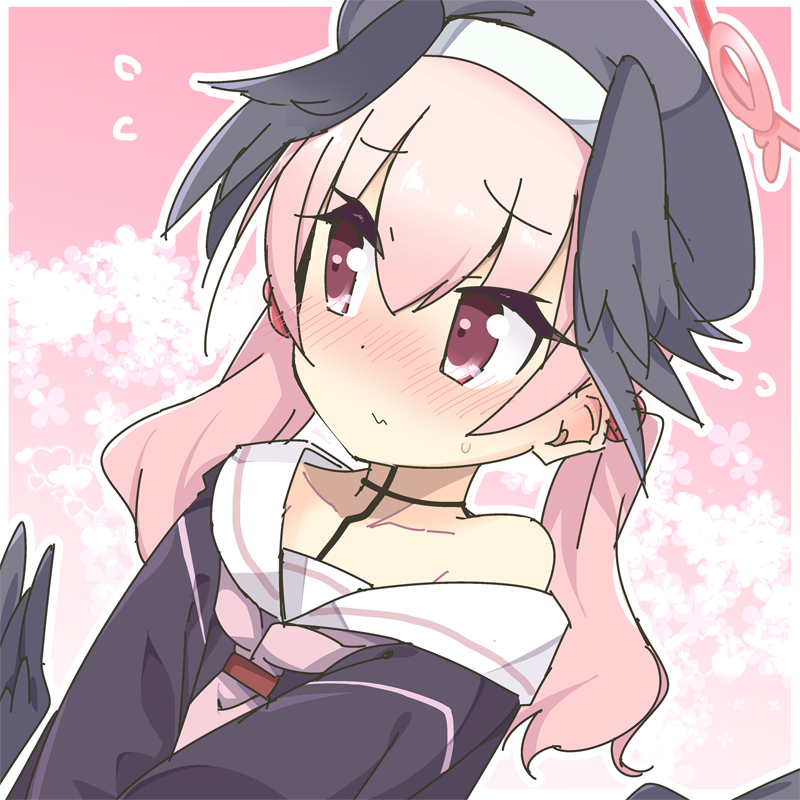 下江コハル(ブルアカ) 「らくがきコハルちゃん(ブルアカ)」|観城はるか＠skeb募集中のイラスト