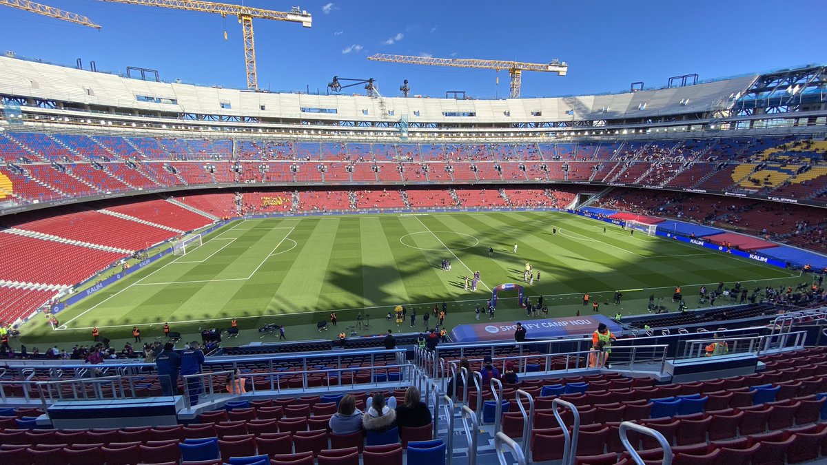 🚧🏗️👷🏼‍♂️🏟️ Nou Camp Nou
