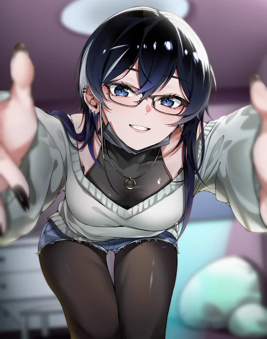 スケブでマジで完全自由で描かせてもらったこの子が今見てもくそかわいいと自画自賛してる