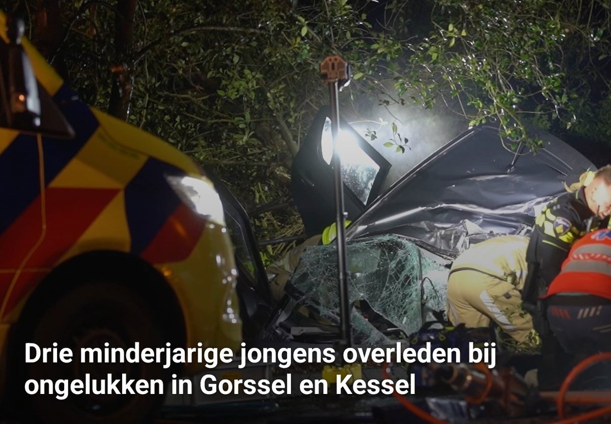 112 melding Dodelijke ongelukken in Gorssel en Kessel