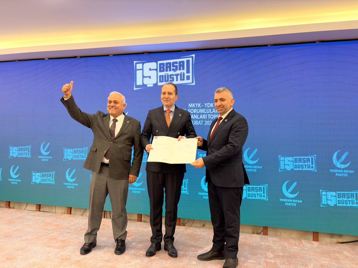 Genel Başkanımız Dr. Fatih Erbakan’ın takdirleriyle Bartın İl Başkanlığı görevine Yasin Kalem getirildi. İl başkanlığı görevini bugüne kadar sürdüren Ahmet Baki Kebapçı başkanımıza gayretli çalışmalarından dolayı teşekkür ediyoruz.