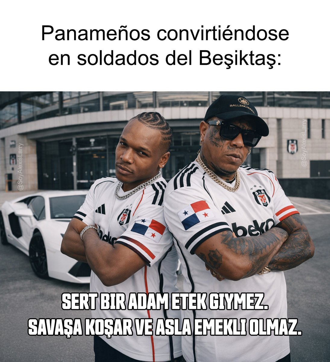 Soldados de Amir Murillo. Besikteños desde la cuna.
¡Salsa! 🇹🇷🇵🇦🇹🇷🇵🇦🇹🇷🇵🇦