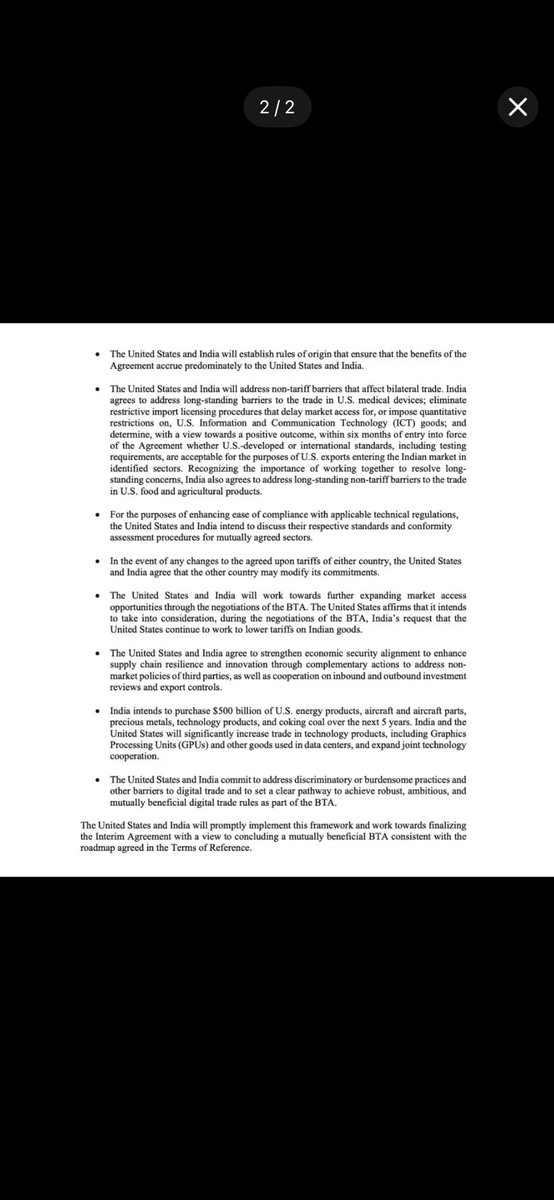Beepislife's tweet photo. Agriculture is the backbone of this country, not a bargaining chip.
Indian farmers cannot compete with heavily subsidised foreign agriculture.
We support global cooperation, but not at the cost of MSP, food security, and rural livelihoods.
#USIndiaTradeAgreement https://t.co/ZR6XtbTFdM