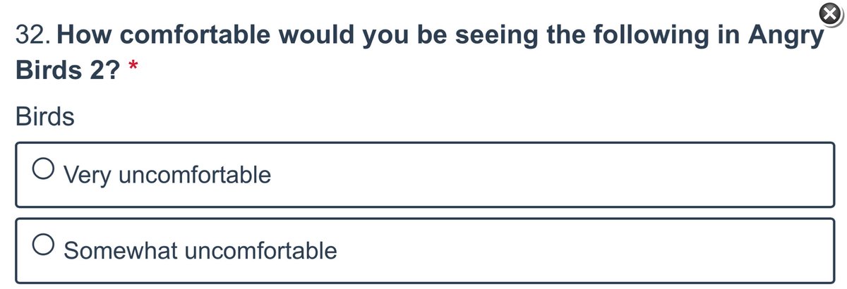 What a great fucking survey