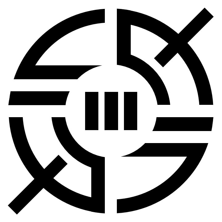 宝川市の市章が完成しました！
「タ」か「ラ」が輪になっているので「宝川」です。中心の3本線は「川」の漢字を表しています。
#宝川市