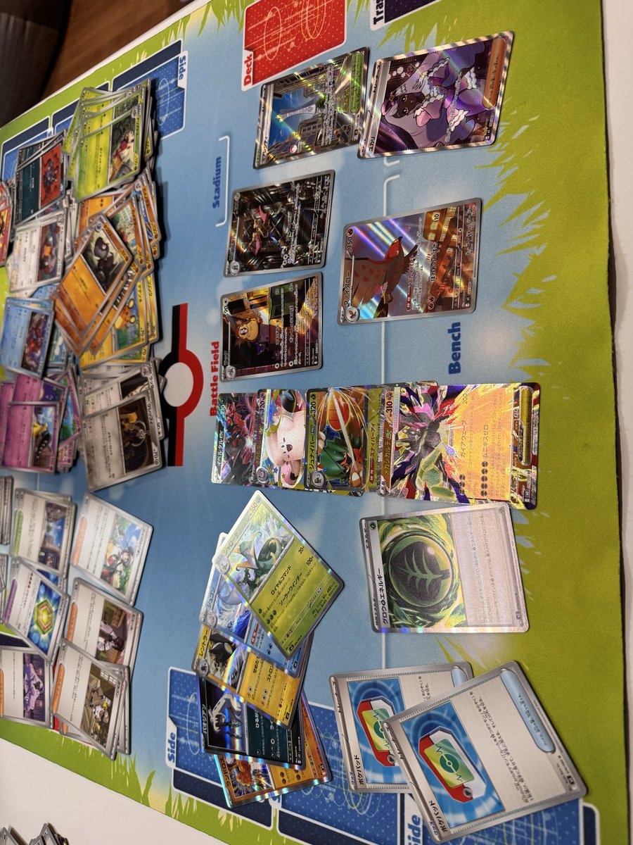 本日は久しぶりに黄色の悪魔会に親子で参加させて頂きました😊

父は全然だめでしたが、ムッスコがボックスゲットしてくれました👍

対戦頂いた方、運営のメイちゃんさん、もちさん、ありがとうございました😊

#黄色の悪魔会