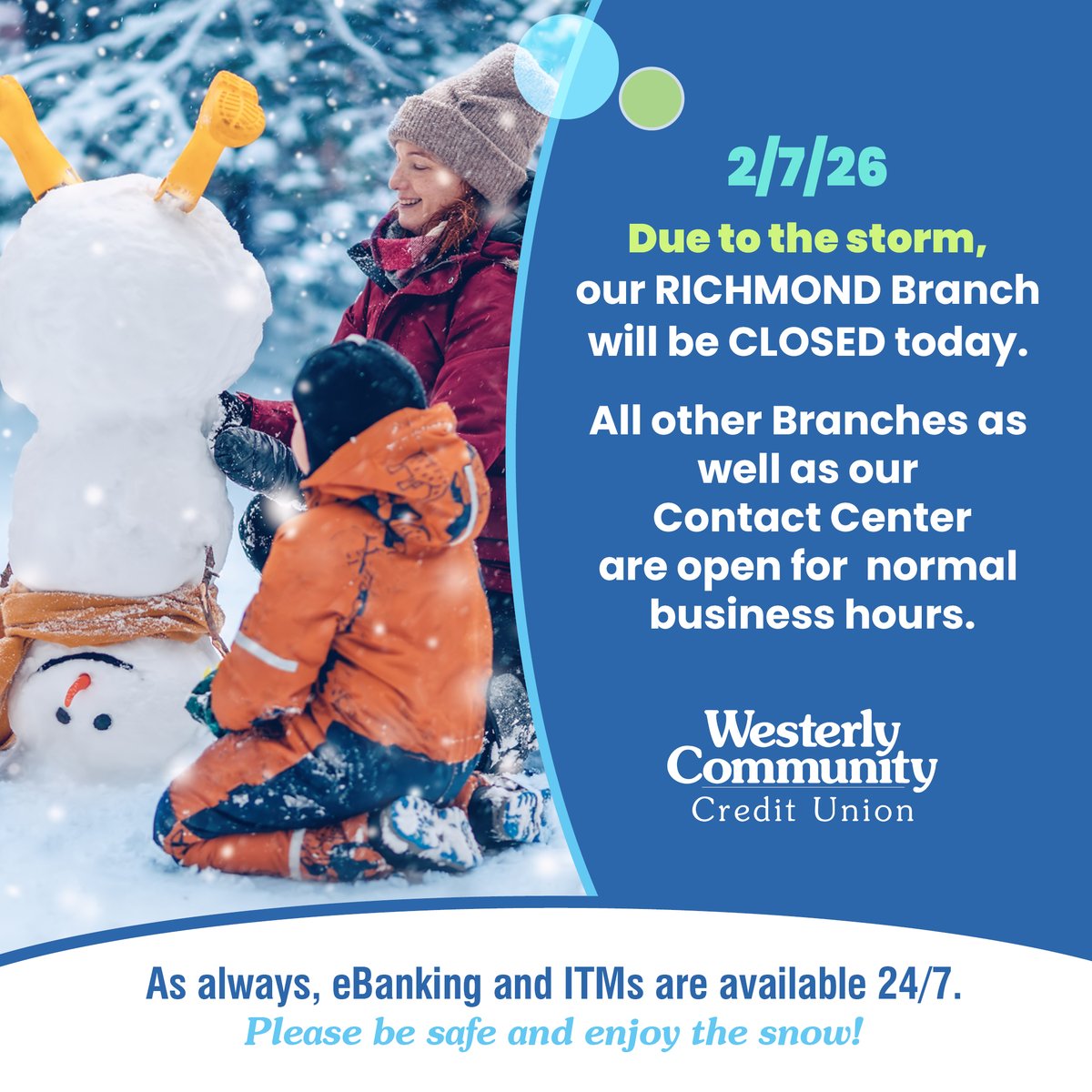 Westerly CommunityCU tweet media