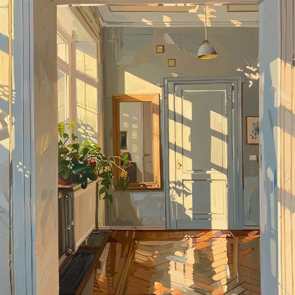 "There are words that change the color of the day. Phrases spoken almost by chance, but which remain. Like a door that opens inside us and never closes again."

Eugenio Montale

A Glimpse of Morning. Kaoru Yamada