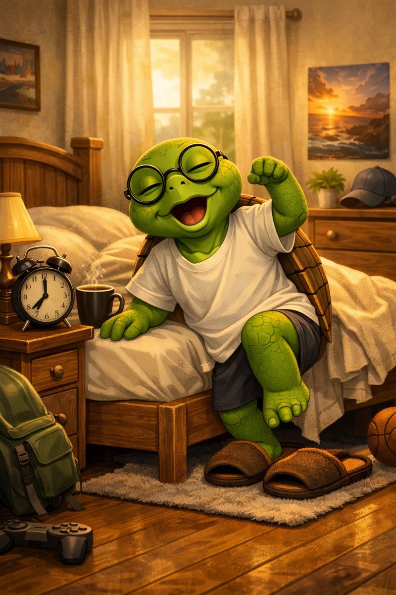 TurtleClubmogs's tweet photo. GM from the Turtle Club! βοΈ
Crypto moves fast, but we move patient. π’
Only 10 Turtle Coins this year. Slow, steady, unshakable.
#TurtleClub #Crypto #pump.fun #SlowAndSteady #RareCrypto https://t.co/atd8fj7f2z