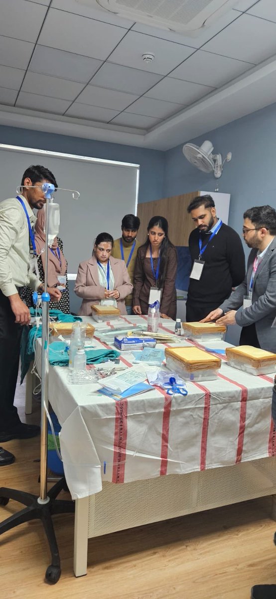 aiims_jodhpur's tweet photo. AIIMS Jodhpur hosted a 2-day Pediatric Nephrology academic program for the region, endorsed by @IPNA_PedNeph. The program saw participation from over 65 delegates and 25 faculty members, featuring hands-on training in HD, CRRT and PD, along with lectures, quizzes, posters and paper presentations. 

The initiative strengthened clinical skills to advance pediatric kidney care in Rajasthan.

#AIIMSJodhpur #PediatricNephrology #ChildHealth #MedicalEducation #KidneyCare

@JPNadda @mpprataprao @AnupriyaSPatel @MoHFW_INDIA