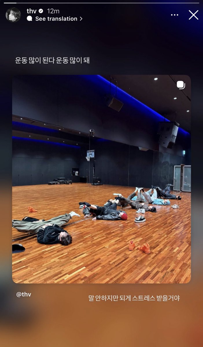 🐯 It's all a workout, it'd all be a workout
🐯 Although you don't say it (out loud), you'll be very stressed

Oh I wonder what kinda choreo is stressing the hell out of the post-military bodies 😭