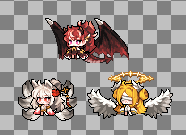 scv8402's tweet photo. [마인업 디펜스] 게임에는 요런 친구들도 나옵니다 https://t.co/41jjPOKOx8