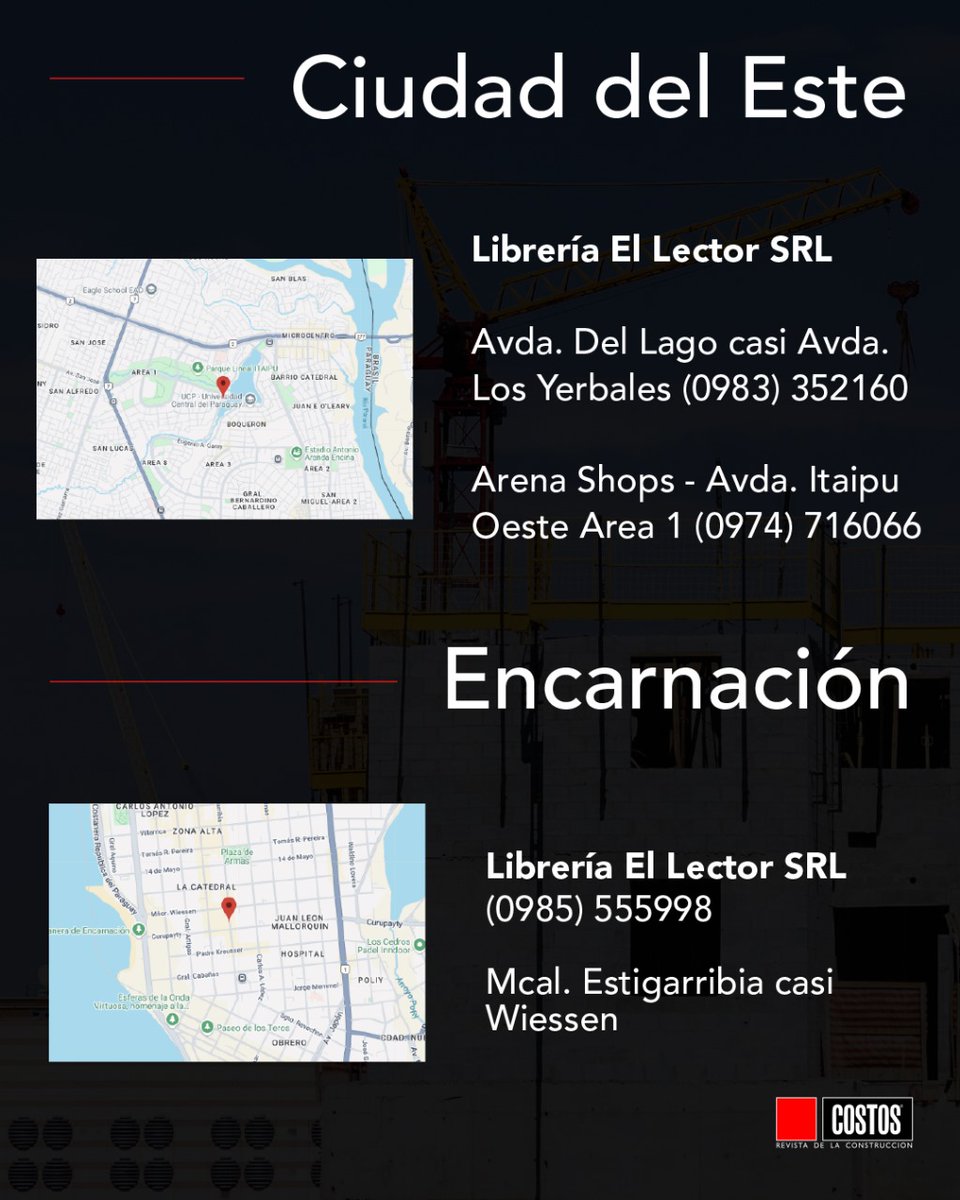 Puntos de Venta !!
Acceda a la plataforma: costos.com.py
Contáctenos para más detalles:
wa.me/595981777851
info@costos.com.py