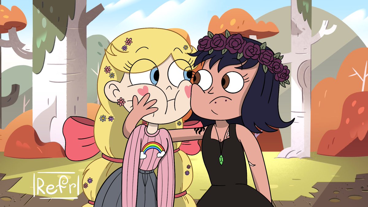 Girls day out into the woods 🌲

Wanted to get this posted yesterday alongside <a href="/StarryMyst/">Janna Rose Ordonia 🥀 (Mysty)</a> version but work got in the way 😭

#svtfoe #StarVsTheForcesOfEvil #Starbutterfly #JannaOrdonia #janstar #Disney #edit