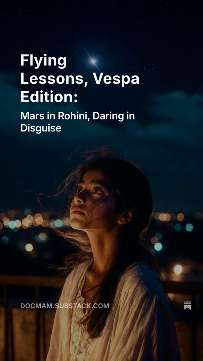 1Girl12Houses's tweet image. 12 and fearless. Some summers teach you to fly, others to dream while grounded. Pinky's story is one for the heart, Vespa, &amp;amp; the stars. Come &amp;amp; read adventures of Pinky.
✨Substack Link in Bio. Share it with someone adventurous.✨
#FlyingLessons #OneGirlTwelveHouses
#Pinkystories