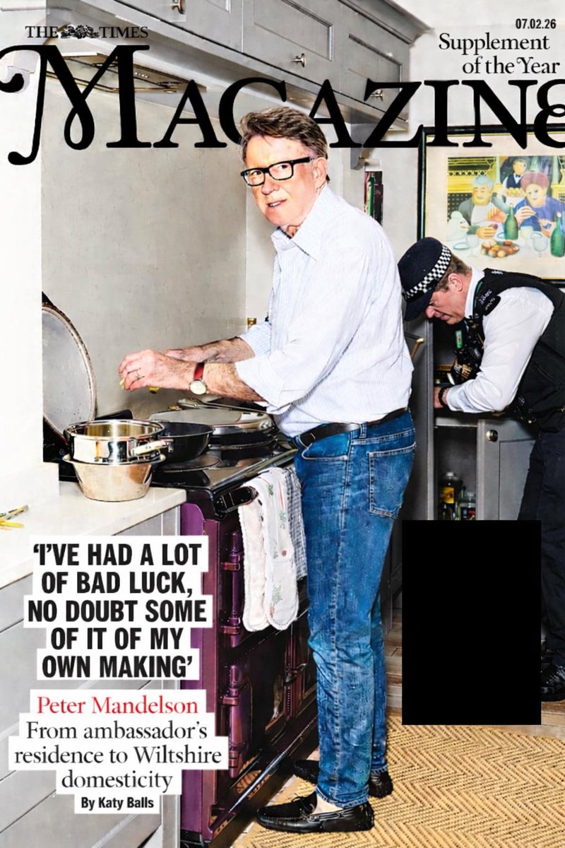 The Times Magazine #PeterMandelson