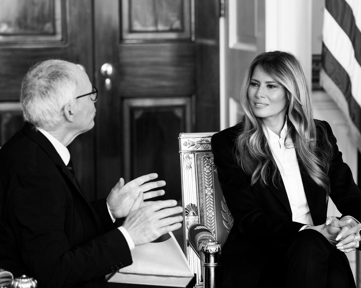 FirstLadyOffice's tweet image. “I was deeply moved to hear from the First Lady about the meetings she held with my wife, Aviva, while I was in captivity, and about the strength and support she gave to the families of the hostages throughout that difficult journey. I am grateful to the First Lady and to the…