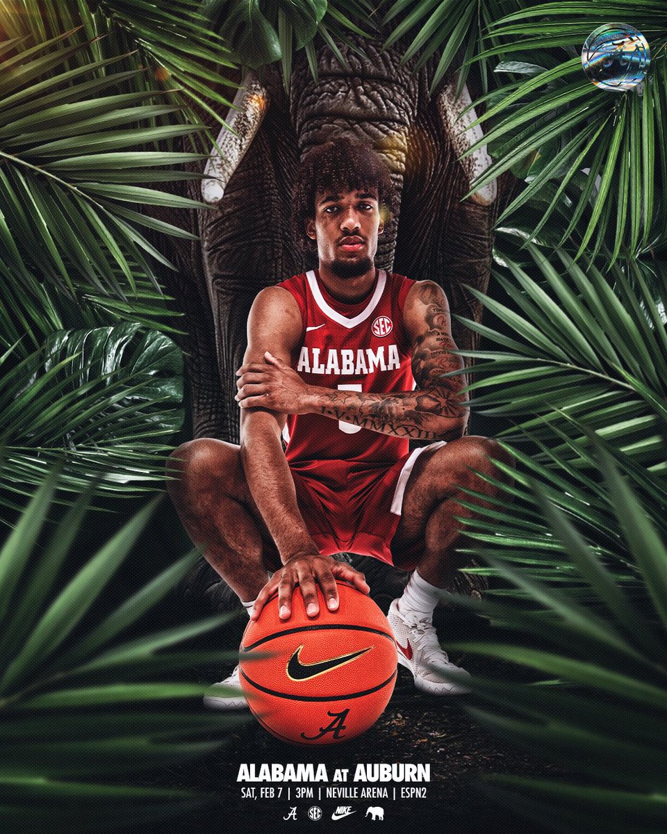 AlabamaMBB's tweet photo. Gameday in the Jungle.

#RollTide | #BlueCollarBasketball https://t.co/vwowDT1pPz