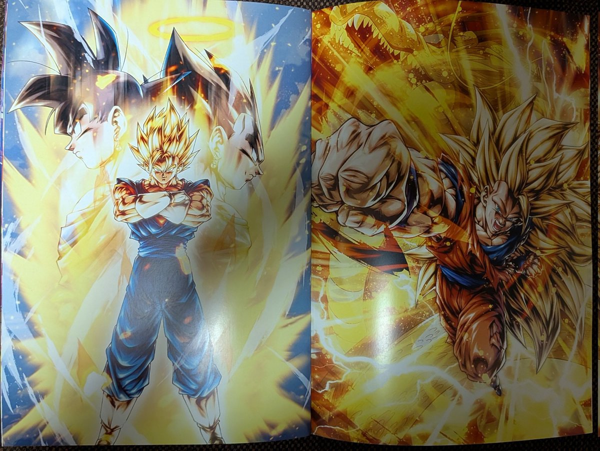 ドラゴンボールレジェンズ チャンピオンシップ 配布物のイラストブック