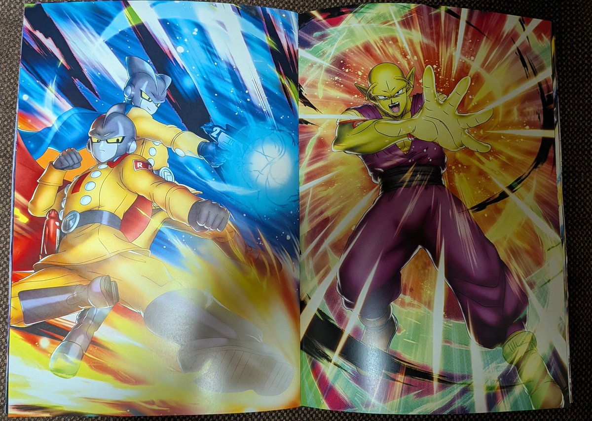 ドラゴンボールレジェンズ チャンピオンシップ 配布物のイラストブック