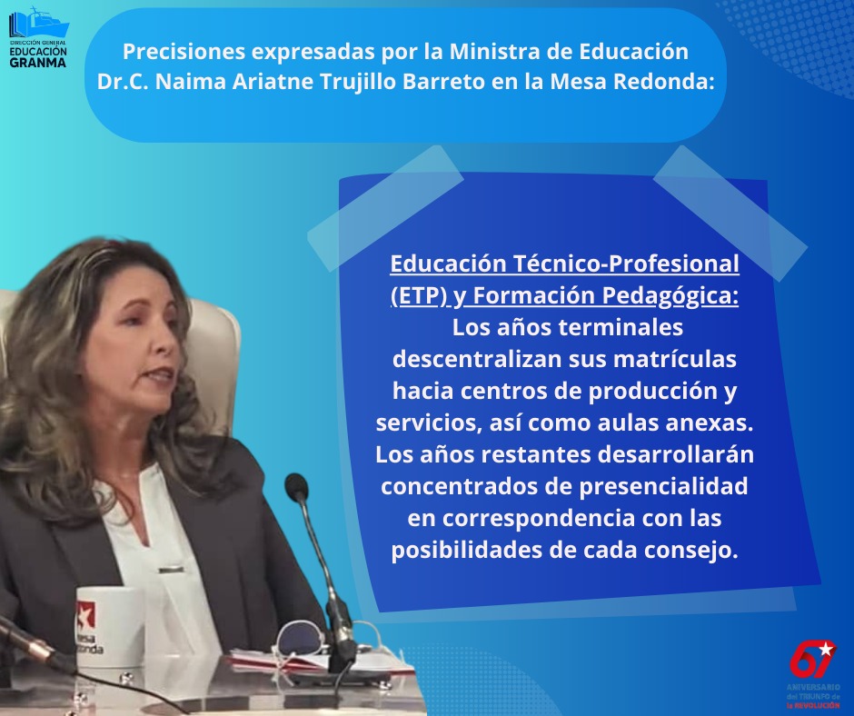 #EducaciónGranma #CubaEstáFirme #CubaMined