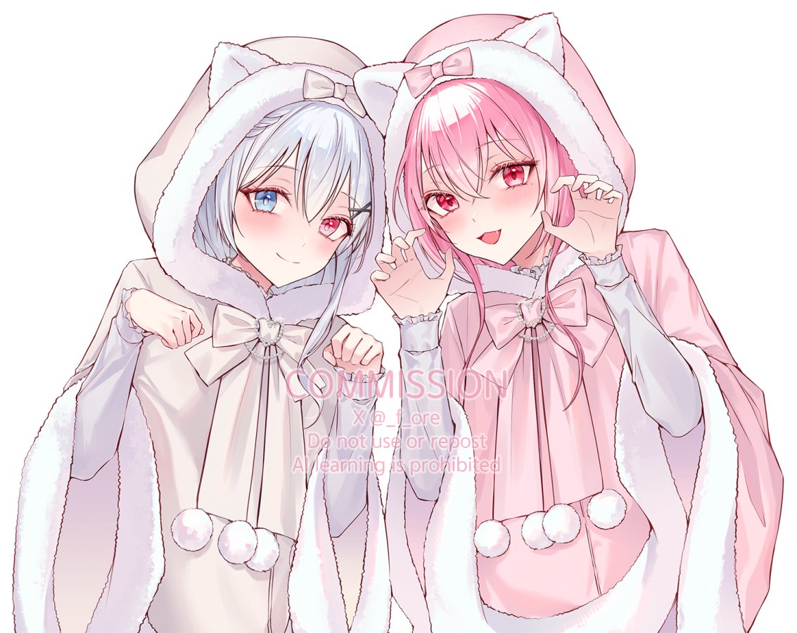 _f_ore's tweet photo. LD 흉상 2인 작업🤍🩷
항상 믿고 맡겨주셔서 감사합니다🥹🫶 

#commission #커미션 https://t.co/3RKAME0Q78