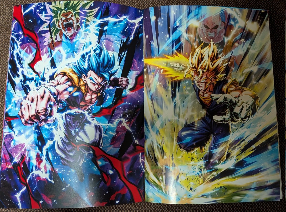 ドラゴンボールレジェンズ チャンピオンシップ 配布物のイラストブック