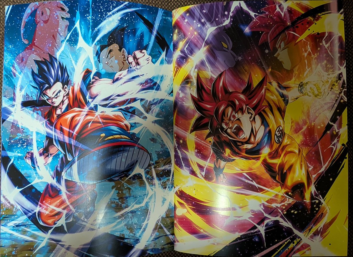 ドラゴンボールレジェンズ チャンピオンシップ 配布物のイラストブック