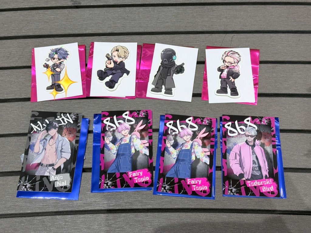 ストグラ GRPL Gang Role Play Live グッズ ランダムチェキ風カード